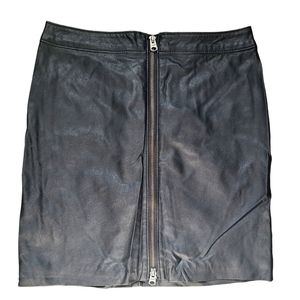 💖Abercrombie & Fitch Black Pleather Skirt 3/$20